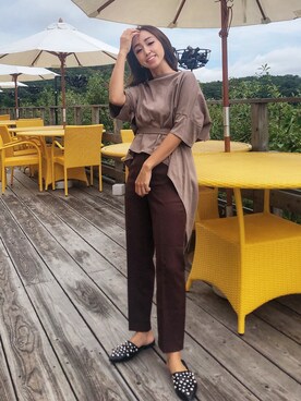 みにあやさん（レディース・150cm）の春コーディネート