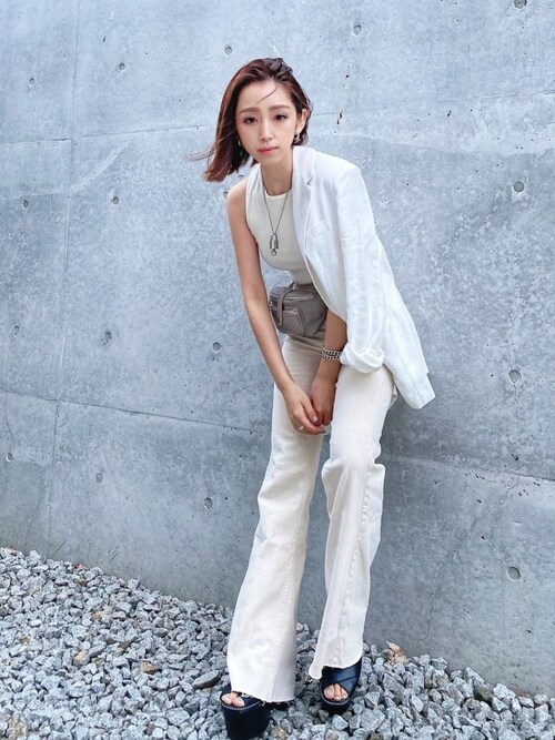 みにあやさんの（Bershka）を使ったコーディネート