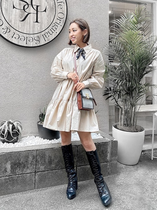 バンダナ スカーフを使った プチプラコーデ の人気ファッションコーディネート 身長 141cm 150cm 年齢 25歳 29歳 Anmeld Haandvaerker