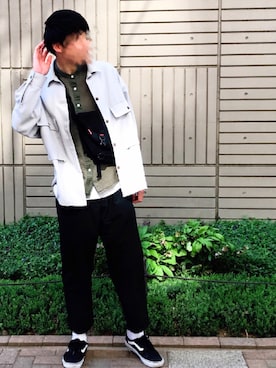 サラブレッド伊藤グアンテマラさん（メンズ・180cm）の春コーディネート