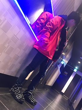 村上 慶朋  👺さん（メンズ・163cm）の冬コーディネート