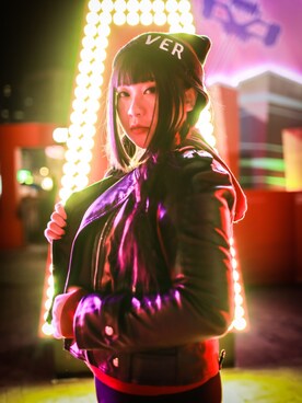 吹雪あみさんのコーディネート