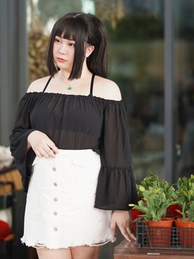 吹雪あみさんのコーディネート