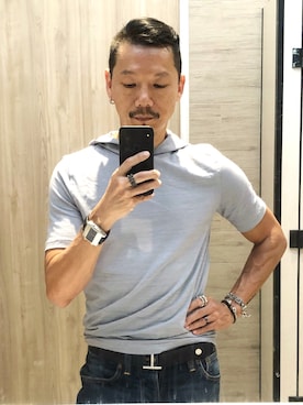 Hermes エルメス のベルトを使ったメンズ人気ファッションコーディネート 地域 シンガポール Wear