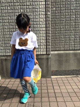 青スカート のキッズ人気ファッションコーディネート Wear 青スカート のキッズ人気ファッションコーディネート Wear