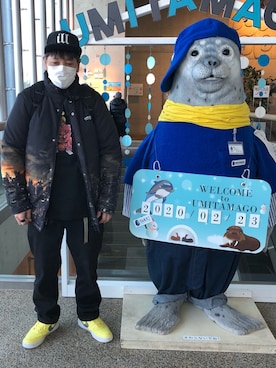 「APPLEBUM」｜「アイテム（ジャケット/アウター）」を使った、しゅんころさん（メンズ・176cm）の春コーディネート
