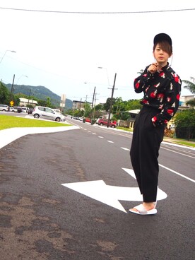 御成門秋斗さん（レディース・161cm）の春コーディネート