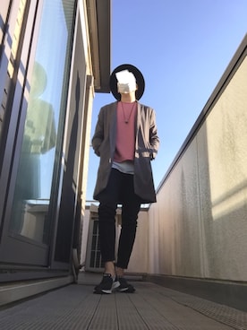 にけまる。さん（メンズ・175cm）の春コーディネート
