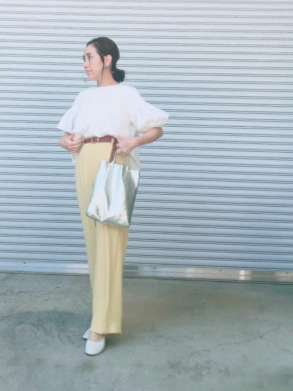 シャツ/ブラウス(半袖/袖なし) CLANE VOLUME PUFF H/S TOPS CLANE（クラネ）の「VOLUME PUFF H/S TOPS（シャツ/ブラウス
