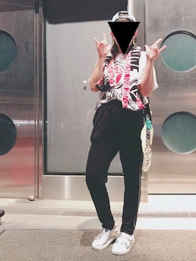 「MADCYCLONE」｜ayuさん（レディース・156cm）の夏コーディネート