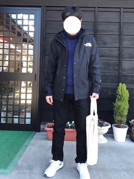 「ゆるく」｜かっつうさん（メンズ・174cm）の冬コーディネート