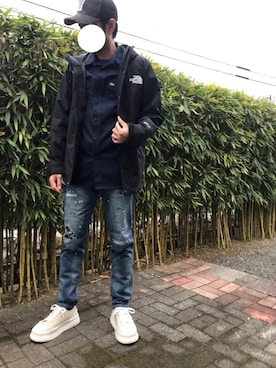 かっつうさん（メンズ・174cm）の冬コーディネート