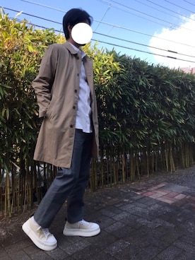 「Switfish（スイートフィッシュ）のアイテム」を使った、かっつうさん（メンズ・174cm）の春コーディネート