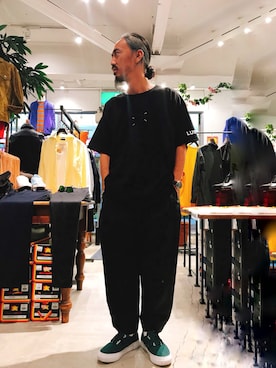 長老さん(メンズ・170cm)の夏コーディネート