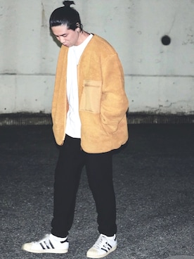 naoto fujiwaraさん(メンズ・181cm)の冬コーディネート