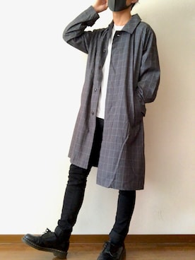 「アイテム（その他シューズ）」を使った、HIROKIさん（メンズ・172cm）の秋コーディネート