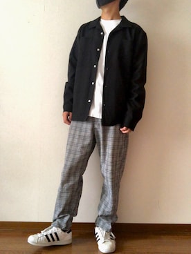 HIROKIさん（メンズ・172cm）の秋コーディネート