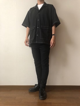 「アイテム（その他シューズ）」を使った、HIROKIさん（メンズ・172cm）の春コーディネート