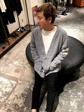 「LUSOR（ルーソル）のアイテム（ジャケット/アウター）」を使った、sheffyさん（メンズ・163cm）の秋コーディネート