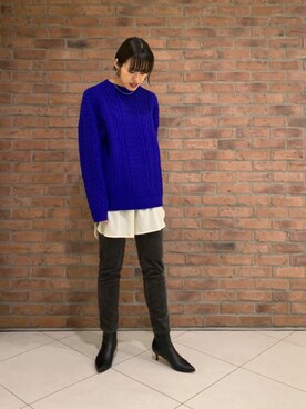 Ami  Sutoさん（レディース・169cm）の秋コーディネート