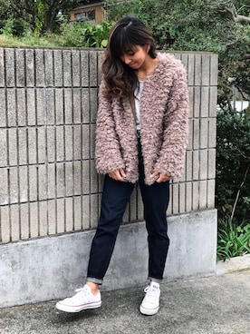 marcellaさん（レディース・157cm）の冬コーディネート