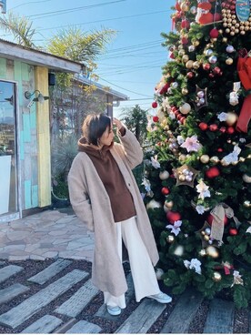 「coca（coca）（コカ）のアイテム（その他アウター）」を使った、marcellaさん（レディース・158cm）の夏コーディネート