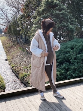 「Ungrid（アングリッド）のアイテム（レギンス/スパッツ）」を使った、marcellaさん（レディース・158cm）の夏コーディネート