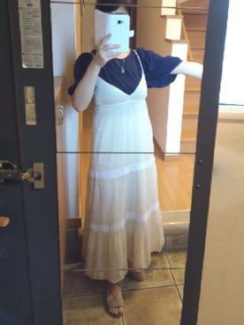 「salus（サルース）のアイテム」を使った、彩さん（レディース・157cm）の秋コーディネート