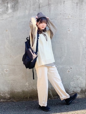 「アイテム（その他）」を使った、みさきさん（レディース・162cm・10代）の冬コーディネート