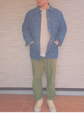 「happynewyear」｜「アイテム（ジャケット/アウター）」を使った、KCM.tsubakiさん（メンズ・168cm）の冬コーディネート