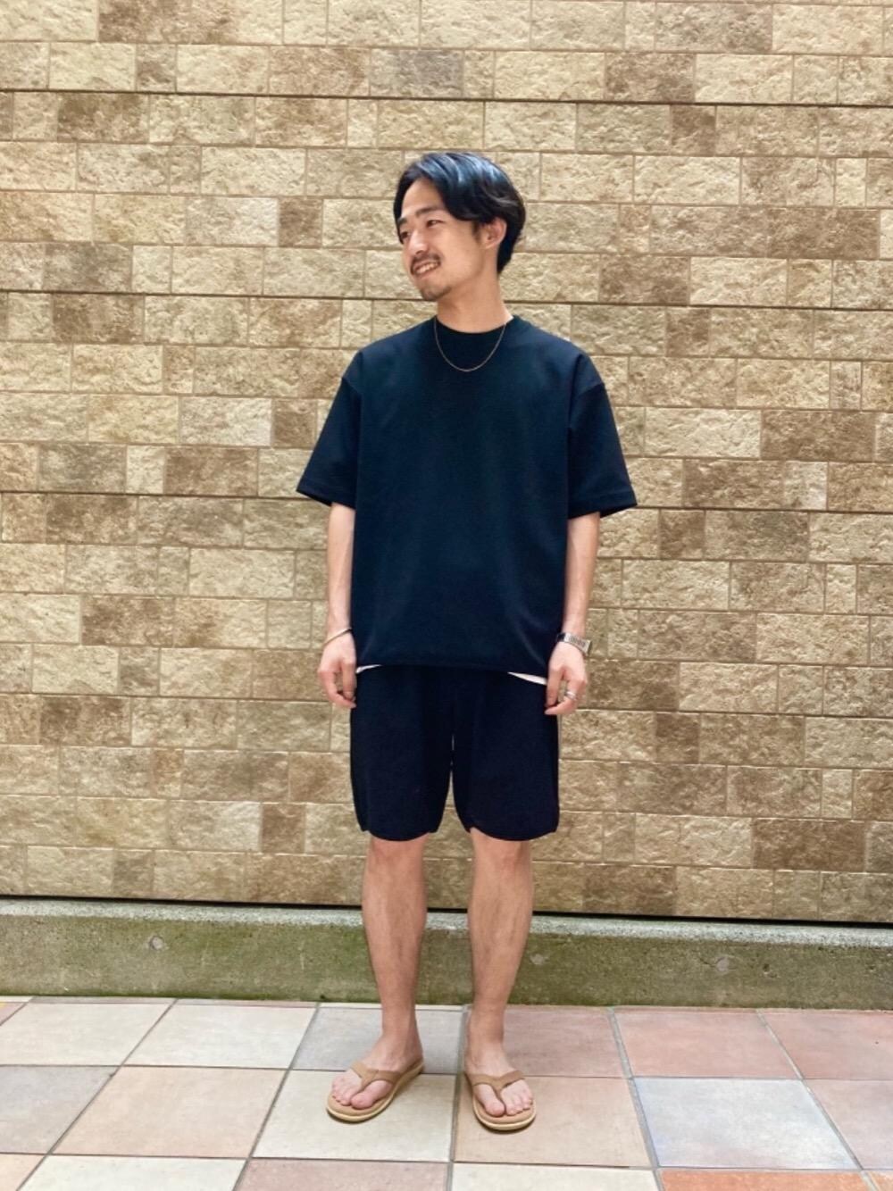 「Tシャツ/カットソー、RECOMMEND  ITEM STYLING、ぱんつ」｜「HANESの【別注】 ＜Hanes（ヘインズ）＞ BEEFY-T/ビーフィー Tシャツ ◇（Tシャツ/カットソー、ホワイト系）」を使った、taigaさん（メンズ・165cm）の夏コーディネートの1枚目の写真