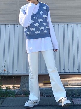 「shein」｜　あいり☺︎さん（レディース・163cm）の春コーディネート