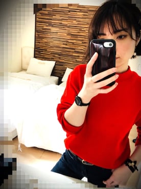 「韓国風コーデ」｜「アイテム（腕時計）」を使った、みうさん（レディース・155cm）の春コーディネート