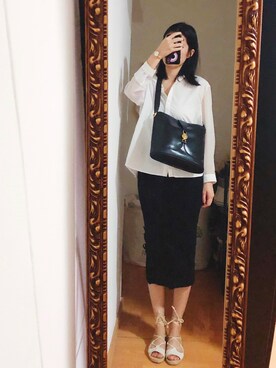 「SOLUDOS（ソルドス）のアイテム」を使った、CAMIECAMIEさん（レディース・165cm）の秋コーディネート