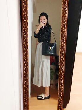 「MOCKBERG（モックバーグ）のアイテム」を使った、CAMIECAMIEさん（レディース・165cm）の秋コーディネート