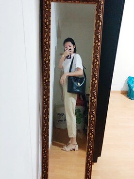 「MOCKBERG（モックバーグ）のアイテム」を使った、CAMIECAMIEさん（レディース・165cm）の秋コーディネート