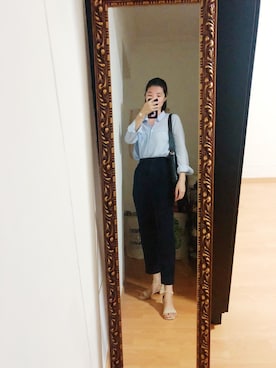 「MOCKBERG（モックバーグ）のアイテム」を使った、CAMIECAMIEさん（レディース・165cm）の秋コーディネート