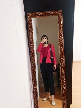 「working style」｜「アイテム（その他アウター）」を使った、CAMIECAMIEさん（レディース・165cm）の秋コーディネート