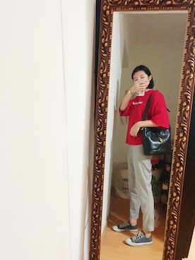 「MOCKBERG（モックバーグ）のアイテム」を使った、CAMIECAMIEさん（レディース・165cm）の秋コーディネート