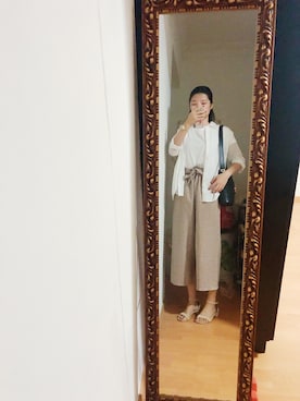 「MOCKBERG（モックバーグ）のアイテム」を使った、CAMIECAMIEさん（レディース・165cm）の秋コーディネート
