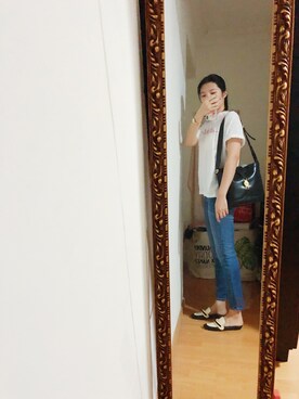 「MOCKBERG（モックバーグ）のアイテム」を使った、CAMIECAMIEさん（レディース・165cm）の冬コーディネート