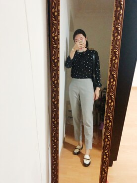 「MOCKBERG（モックバーグ）のアイテム」を使った、CAMIECAMIEさん（レディース・165cm）の冬コーディネート