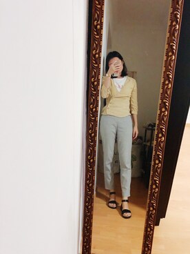 「MONKI（モンキ）のアイテム（アンサンブル）」を使った、CAMIECAMIEさん（レディース・165cm）の冬コーディネート