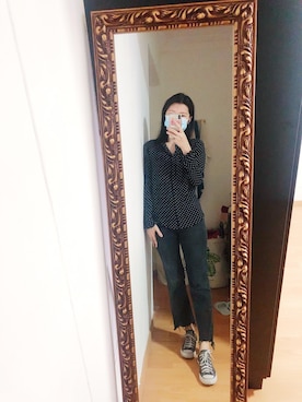 「rag & bone（ラグアンドボーン）のアイテム（パンツ）」を使った、CAMIECAMIEさん（レディース・165cm）の春コーディネート