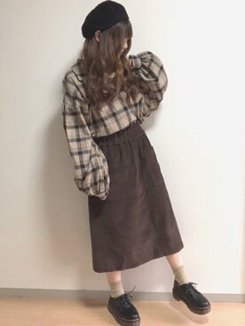 fuwa.さん（レディース・152cm）の冬コーディネート