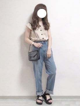 fuwa.さん（レディース・153cm）の夏コーディネート