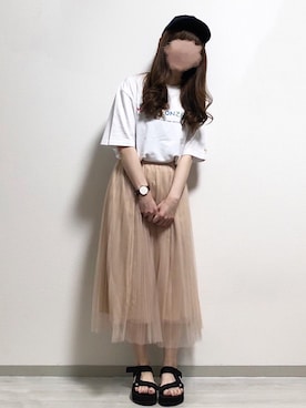 「TOMMY HILFIGER」｜「アイテム（その他）」を使った、fuwa.さん（レディース・152cm）の夏コーディネート