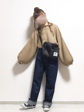 「ZOZOでしか買えない」｜「アイテム（その他）」を使った、fuwa.さん（レディース・152cm）の秋コーディネート