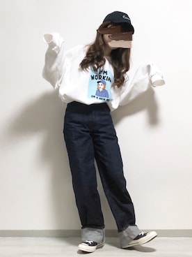 「kutirfurugi」｜fuwa.さん（レディース・152cm）の秋コーディネート