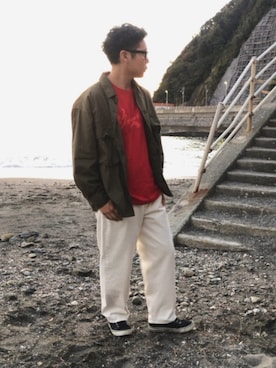 Shuhei Iwasakiさん(メンズ・174cm)の秋コーディネート